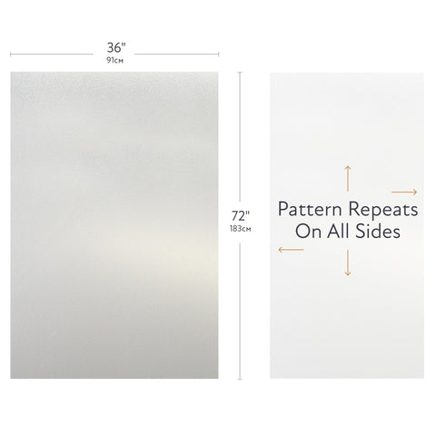 ARTSCAPE non-adhesive privacy film installs via static cling for renter-friendly updates.