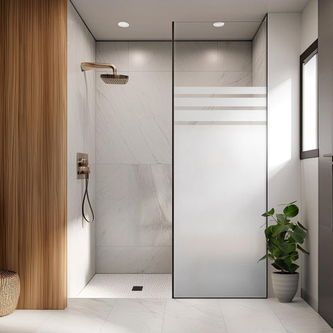 ARTSCAPE textured glass pattern window film creates stylish privacy with diffuse light.