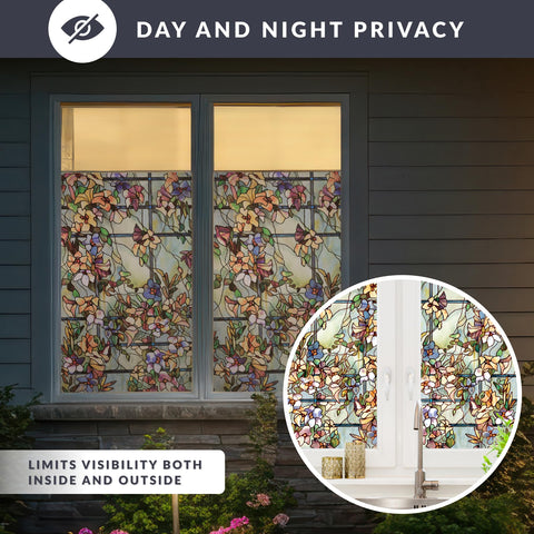 ARTSCAPE Trellis repeating pattern covers various window sizes seamlessly.