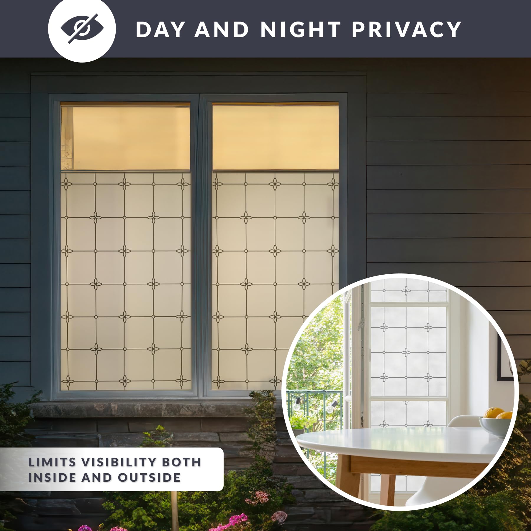 ARTSCAPE Victoria window film minimizes glare while keeping natural light visible.
