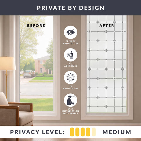 ARTSCAPE Victoria film blocks UV up to 95%, protecting furnishings and reducing glare.