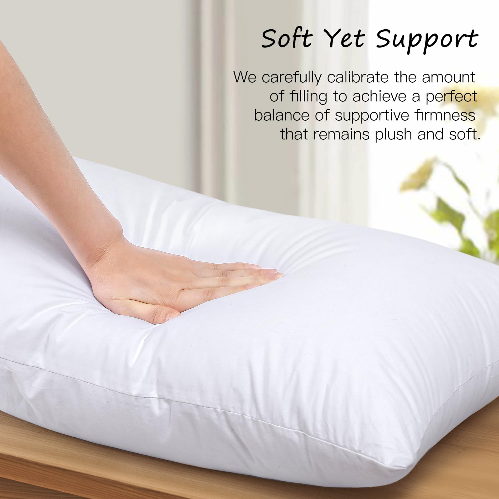 Artscope pillow insert in living room setup demonstrates versatile decor options.