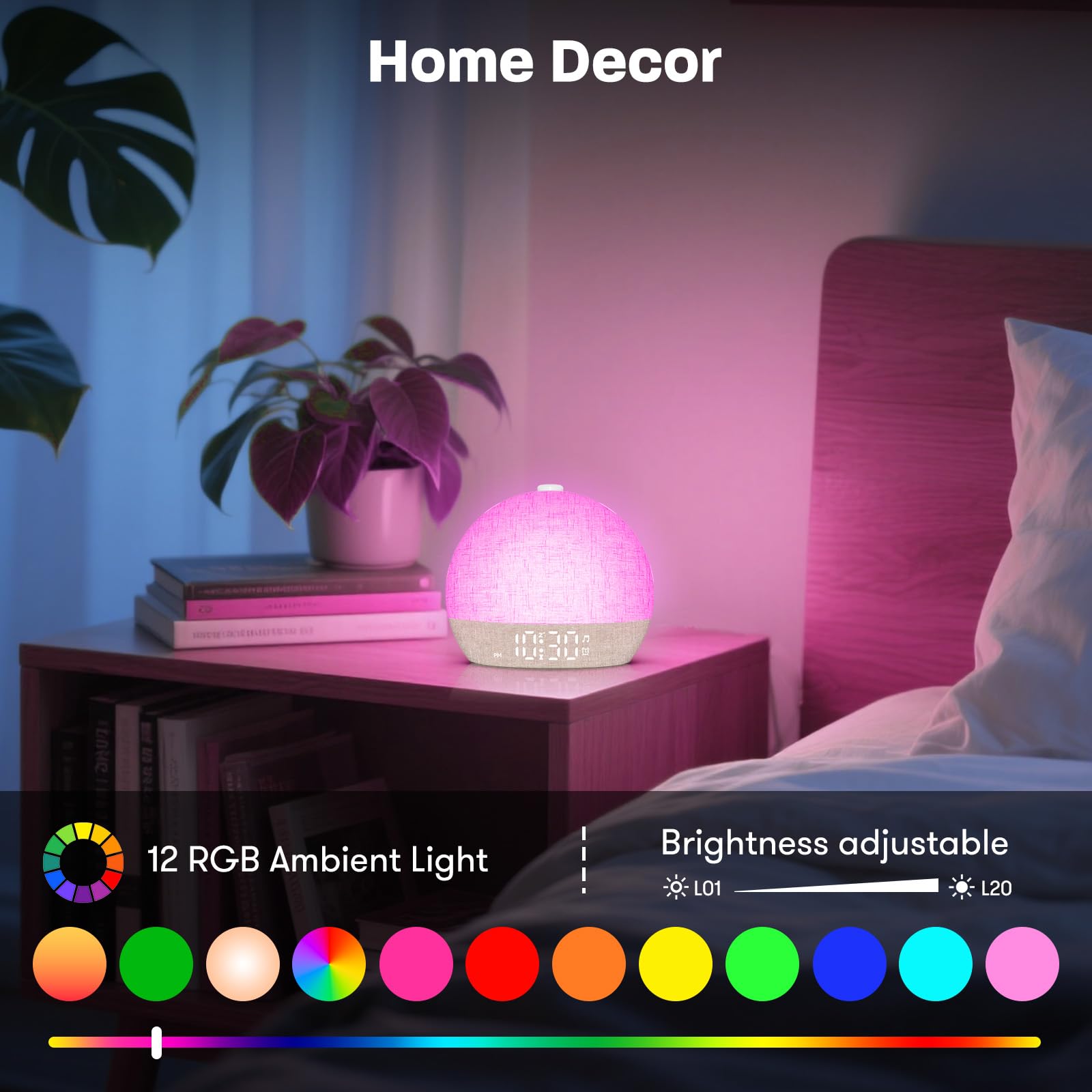 ARUQO heavy sleeper alarm offers strong wake-up cues.