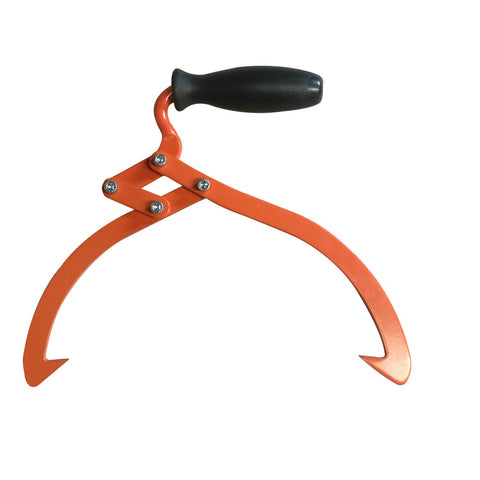 Aruza log tongs 16in with open jaw grip for secure log handling