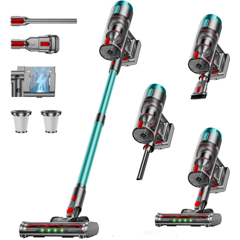 ARWSEDI cordless vacuum battery life up to 80 minutes for whole-house cleaning
