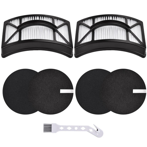 Aryavos Bissell filter kit front view, complete replacement set for easy swap