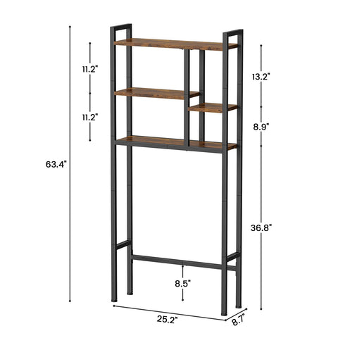 Asgolion black metal frame providing sturdy support