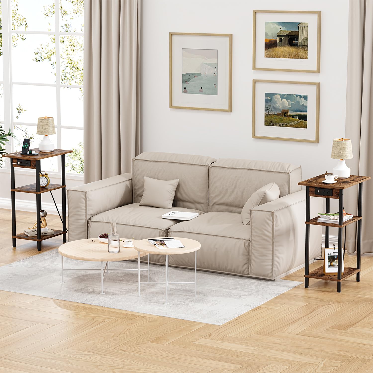 Asgolion easy-install side table ready in minutes