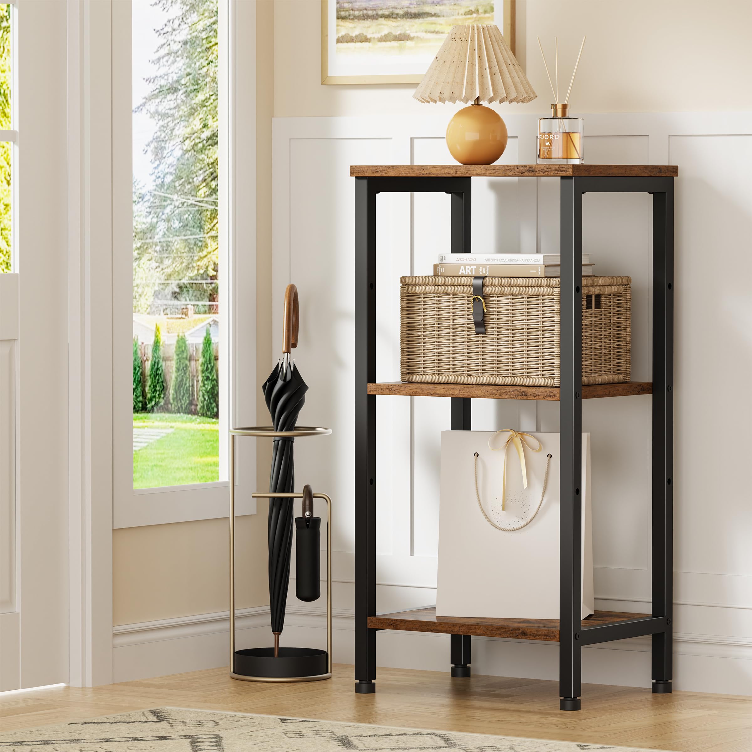 Asgolion nightstand setup emphasizes quick assembly and easy cleaning.