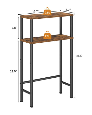 Asgolion rustic industrial frame blends style with sturdy support.