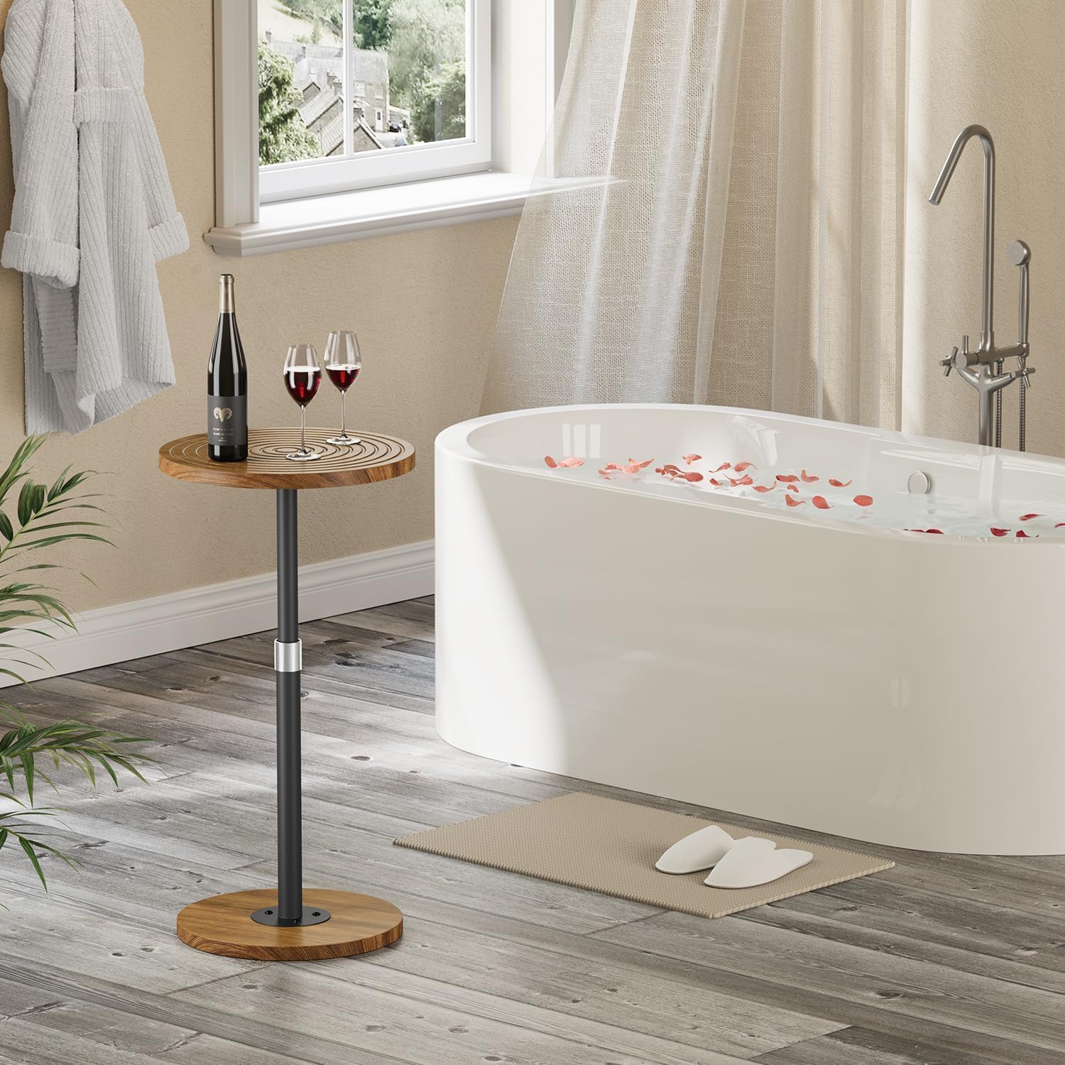 Asgolion weighted base ensures stability on various floors