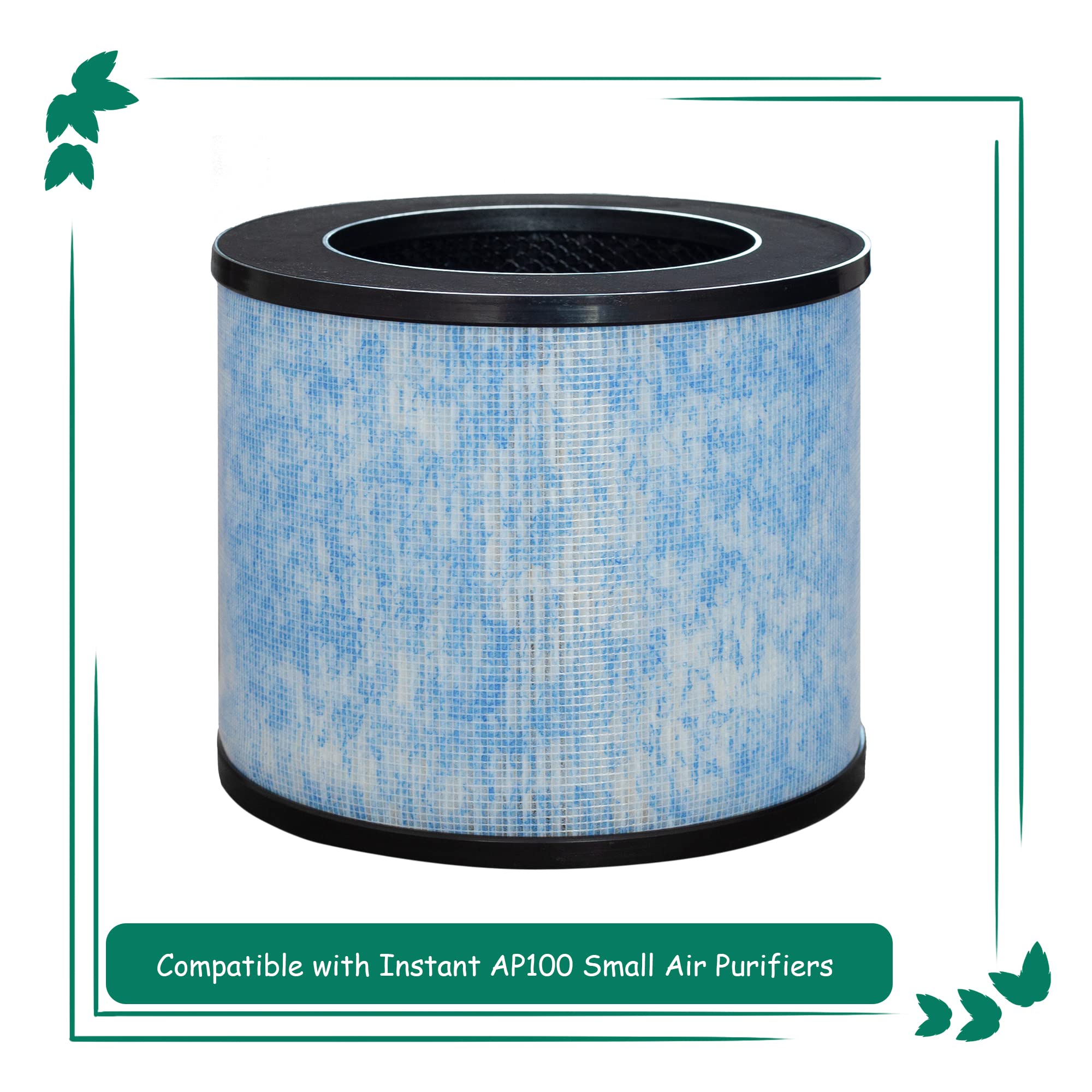 Asheviller F100 filter pack featuring easy packaging for quick replacement.