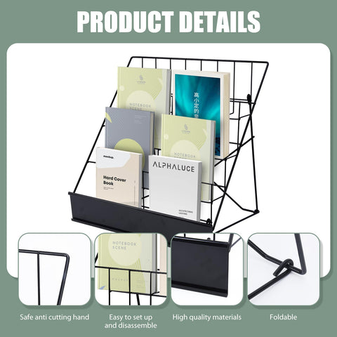 AshKiz Tabletop CD Display close-up reveals metal mesh finish.