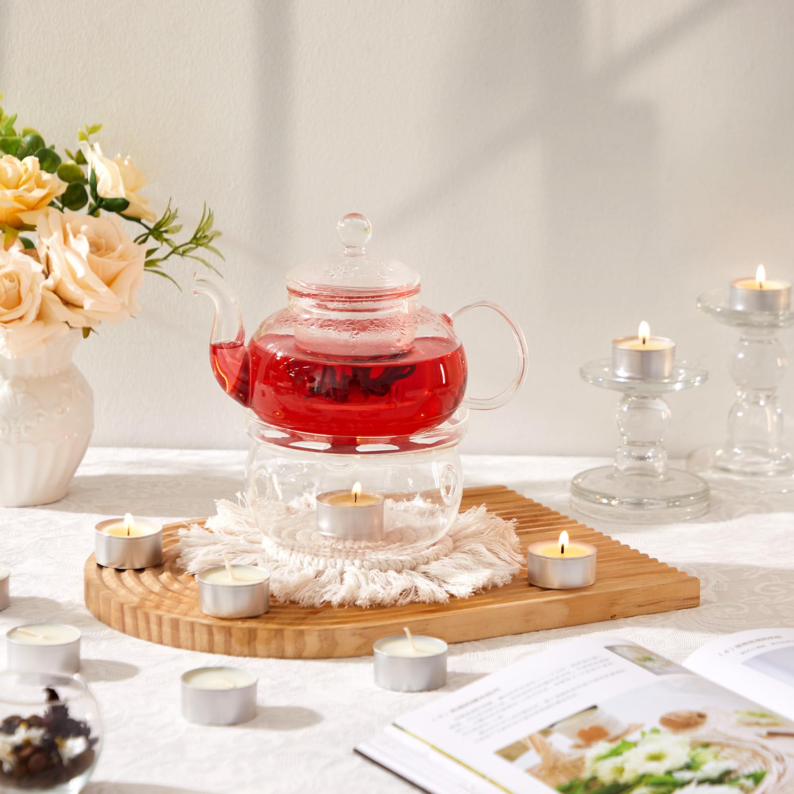 Ashlux tea light long burn six hours ideal for power outages.