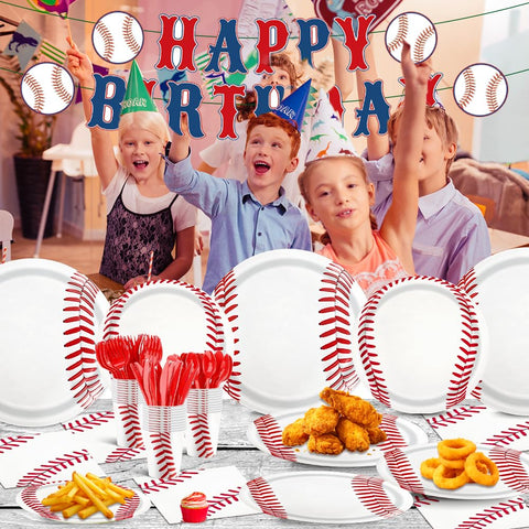 ASLERMURE baseball cutlery set includes forks, knives, spoons for mess-free dining.
