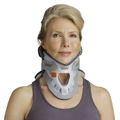 Aspen cervical collar regular size front view for steady neck support