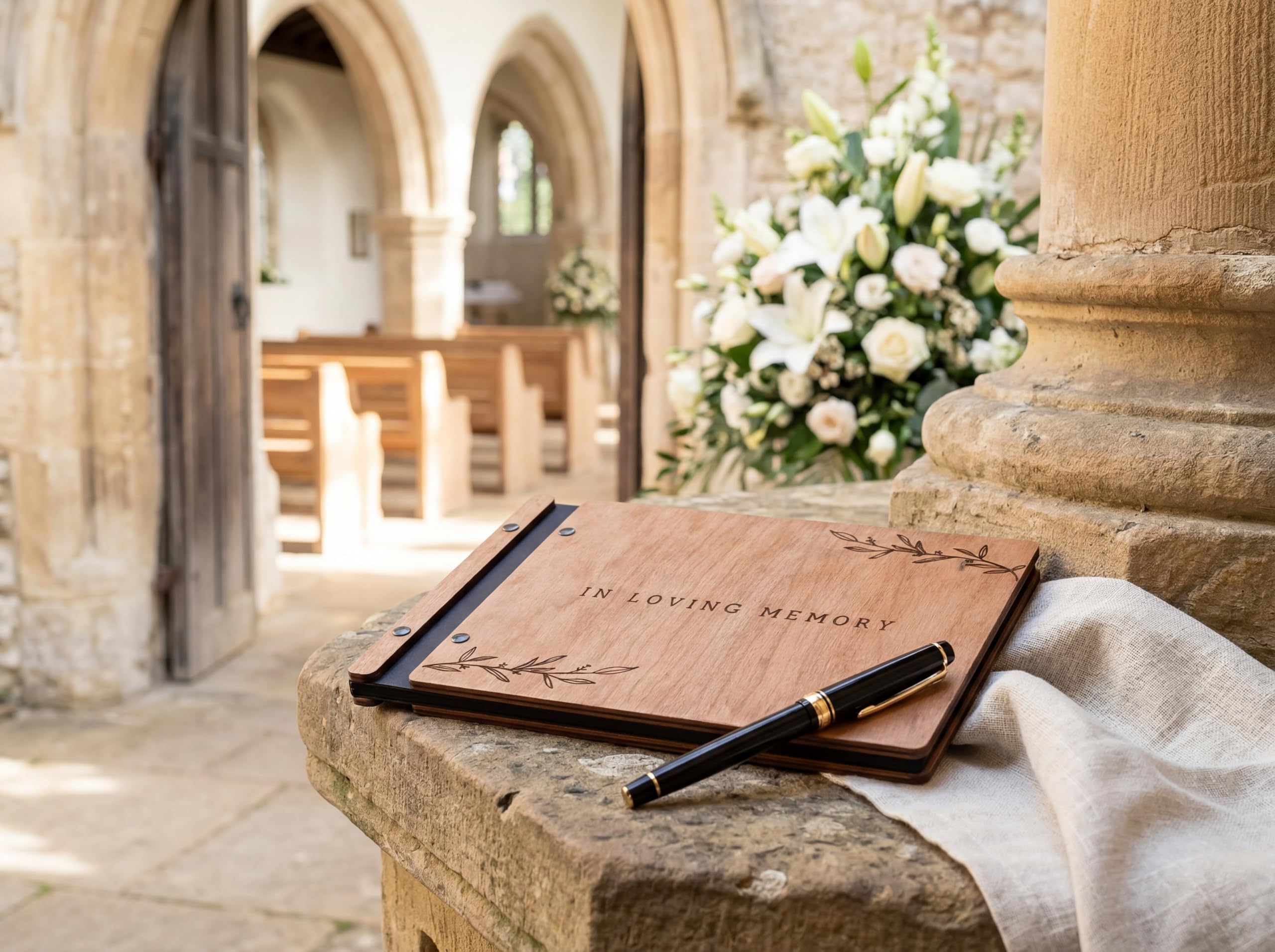 Aspen Studio memorial collection option complements services with quality keepsakes.