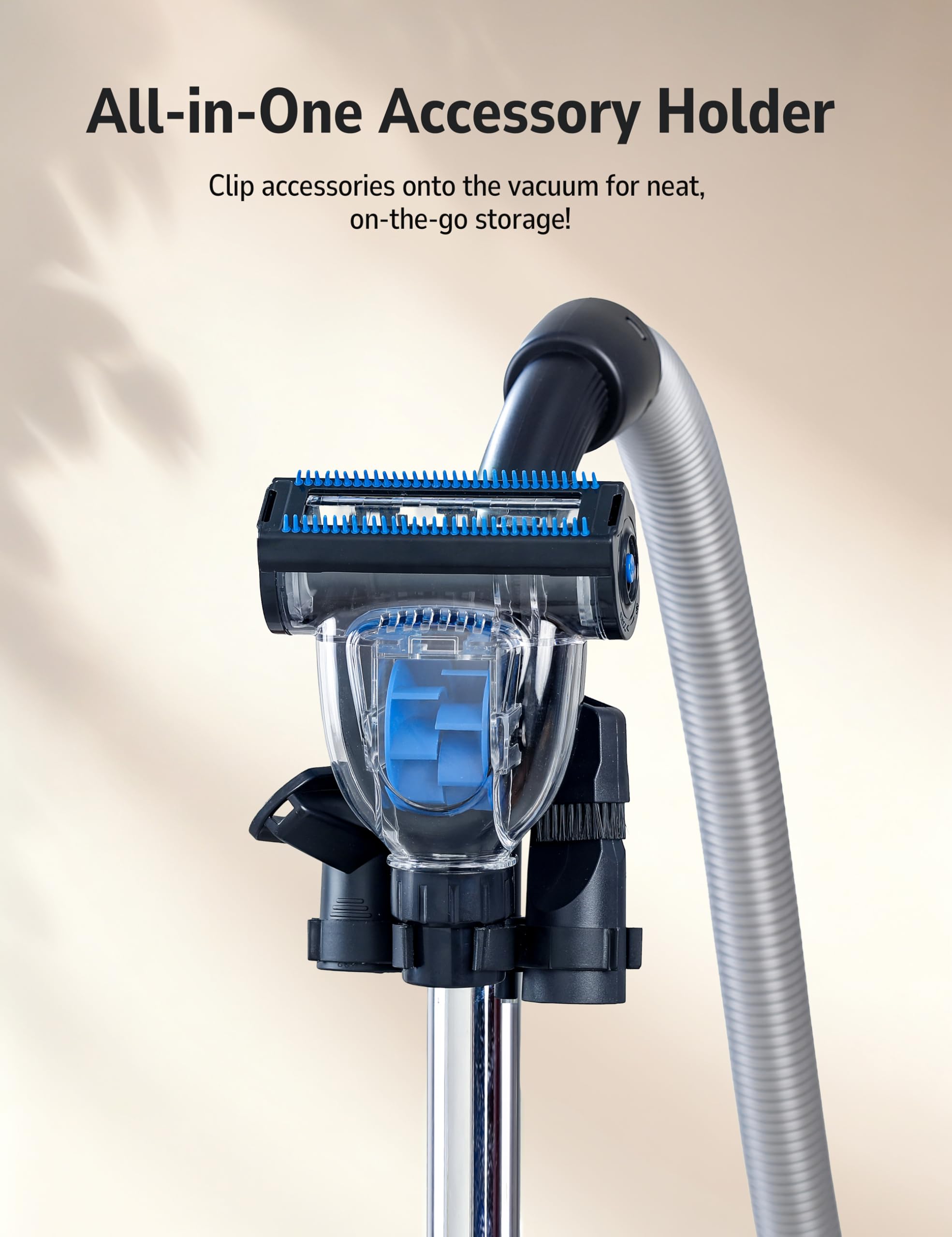 Aspiron cleans hard floors with versatile tools for smooth, edge-to-edge results