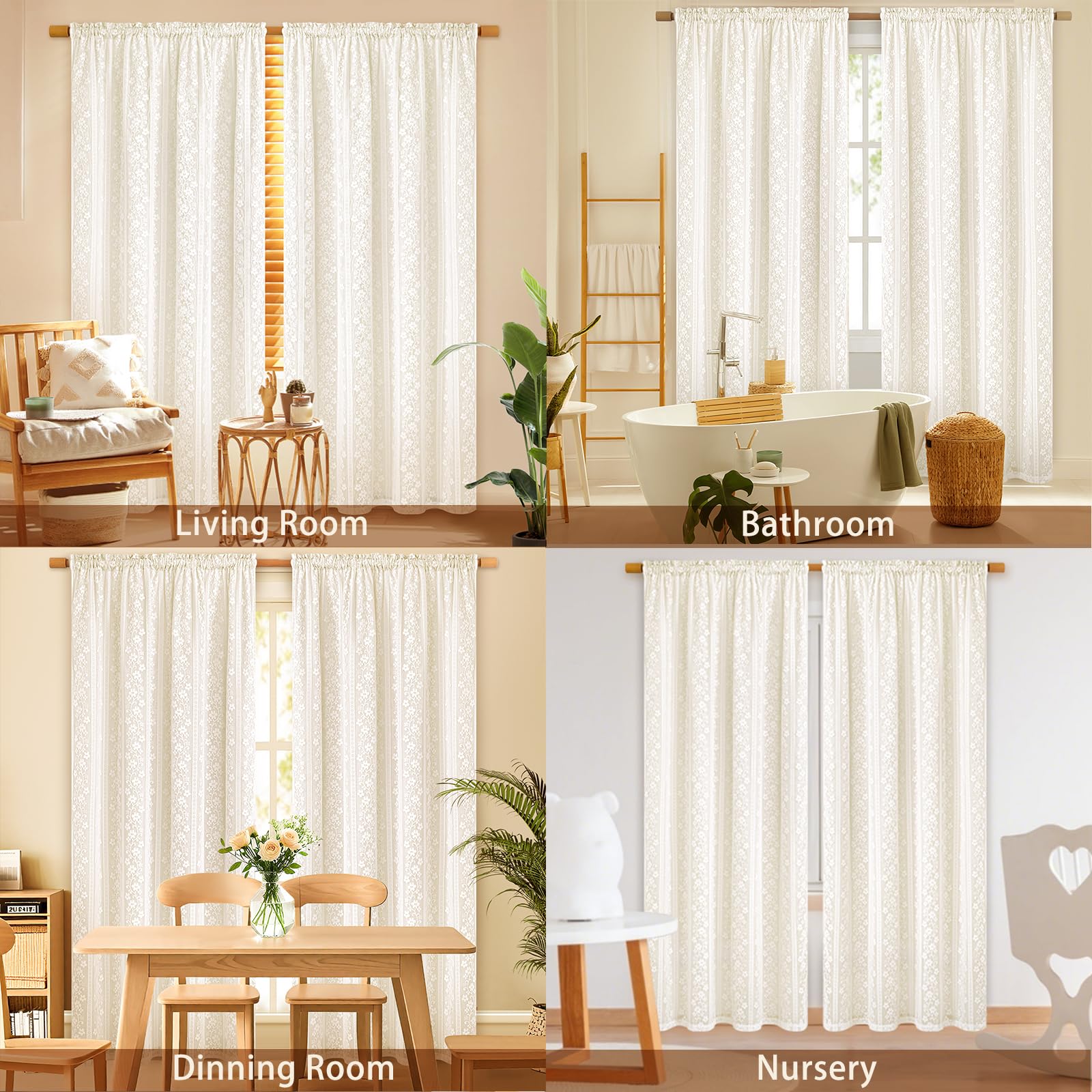 ASPMIZ bedroom curtains offer privacy while preserving natural light