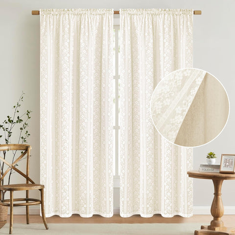 ASPMIZ easy-care curtains machine wash cold and tumble dry