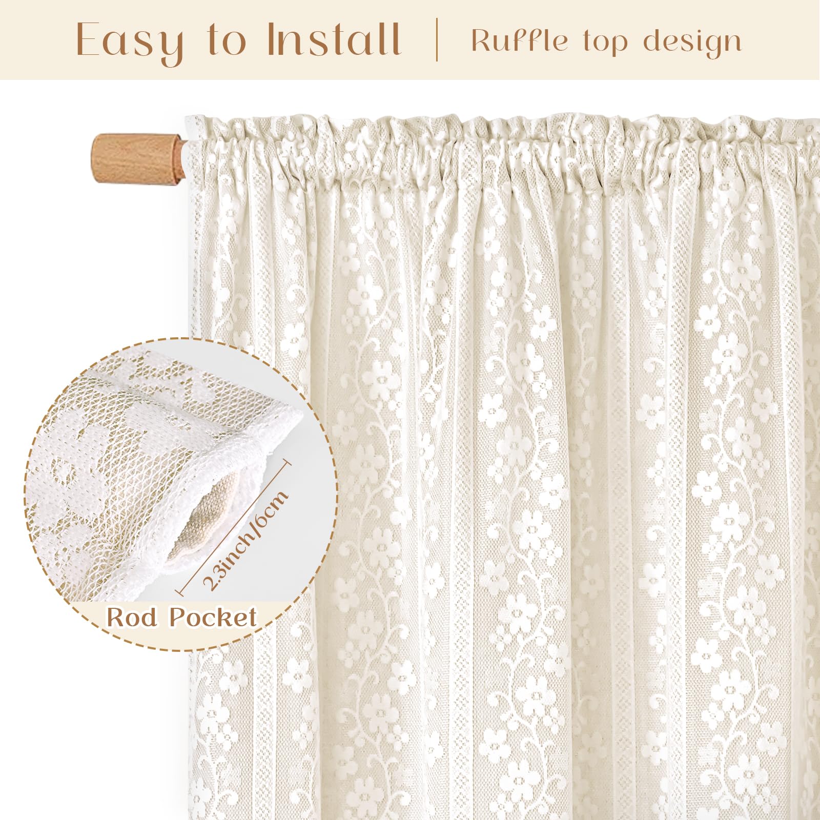ASPMIZ Close-up stitching and edge finishing on linen curtains.