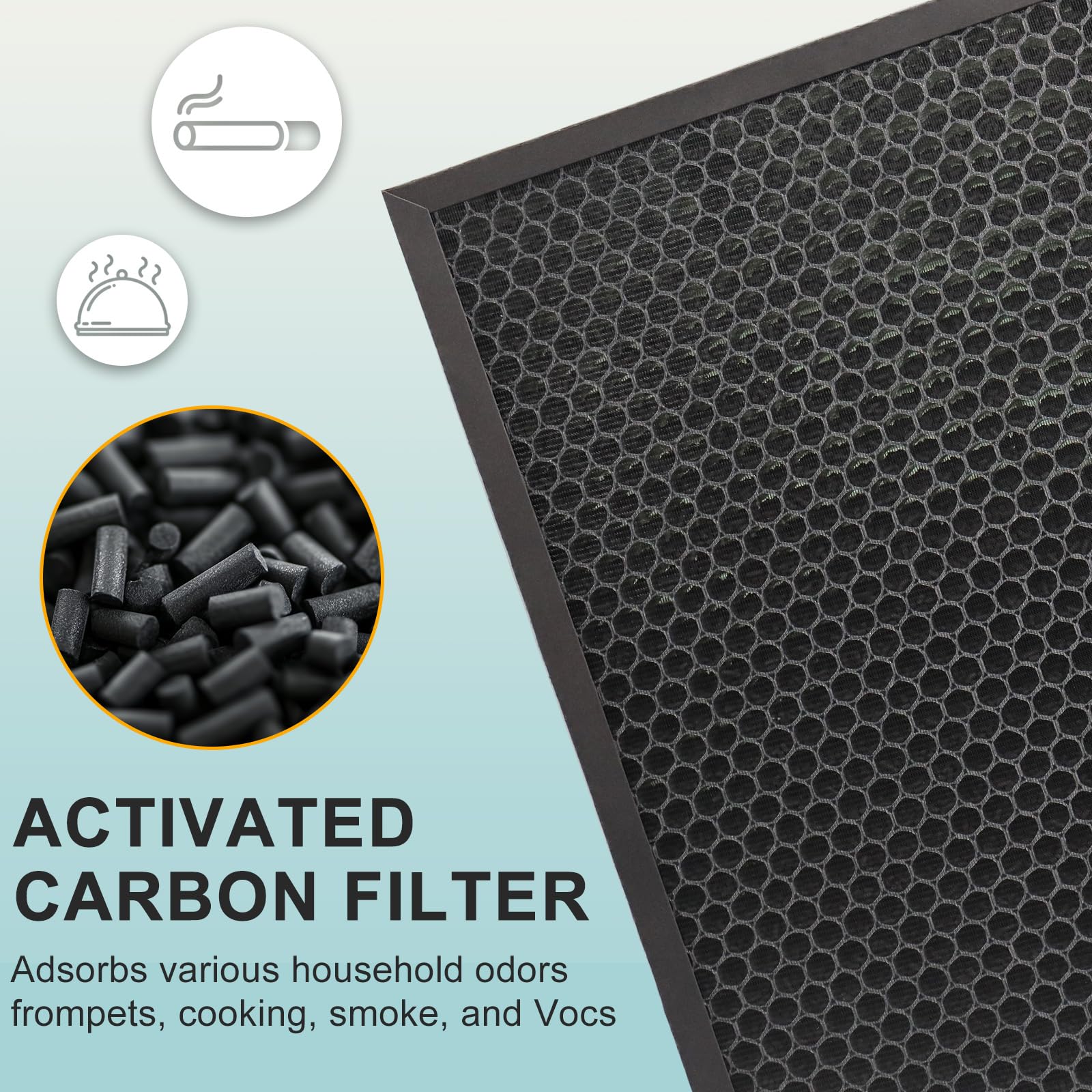 Asrhine Air400 packaging displays complete replacement kit.