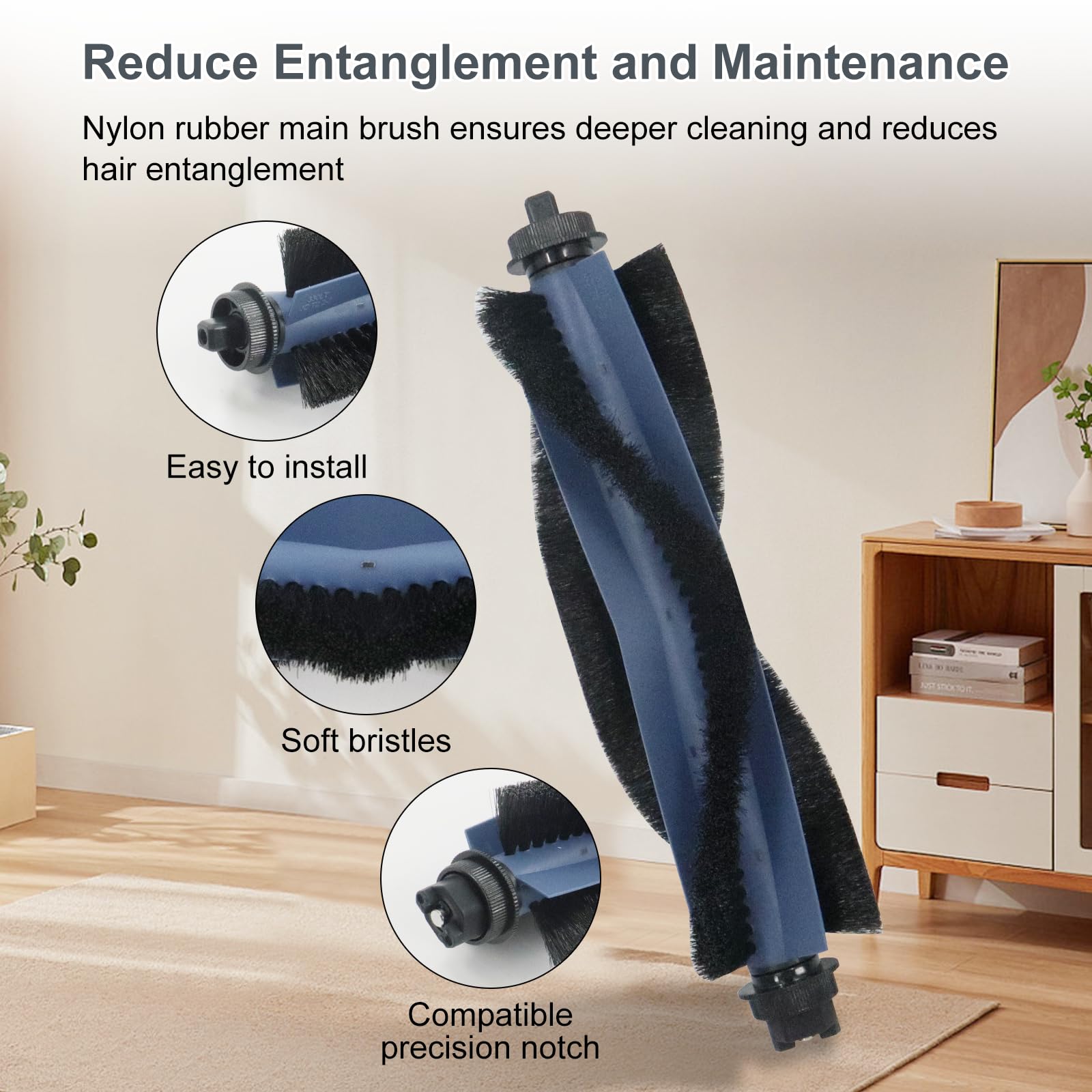 Asrhine filters for Eufy Omni C20 trap fine dust and allergens.