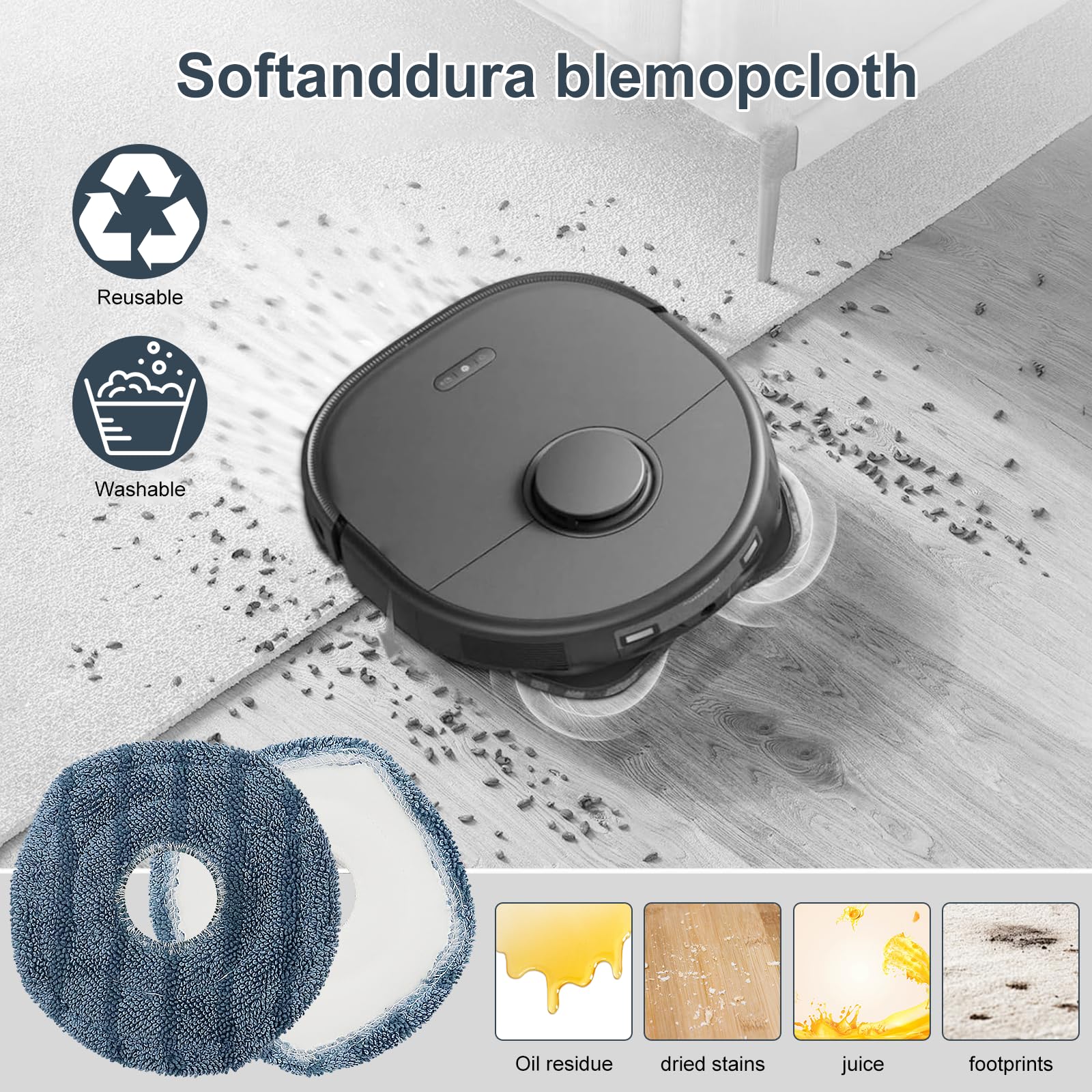 Asrhine X10 Pro Omni filter captures dust for cleaner air.