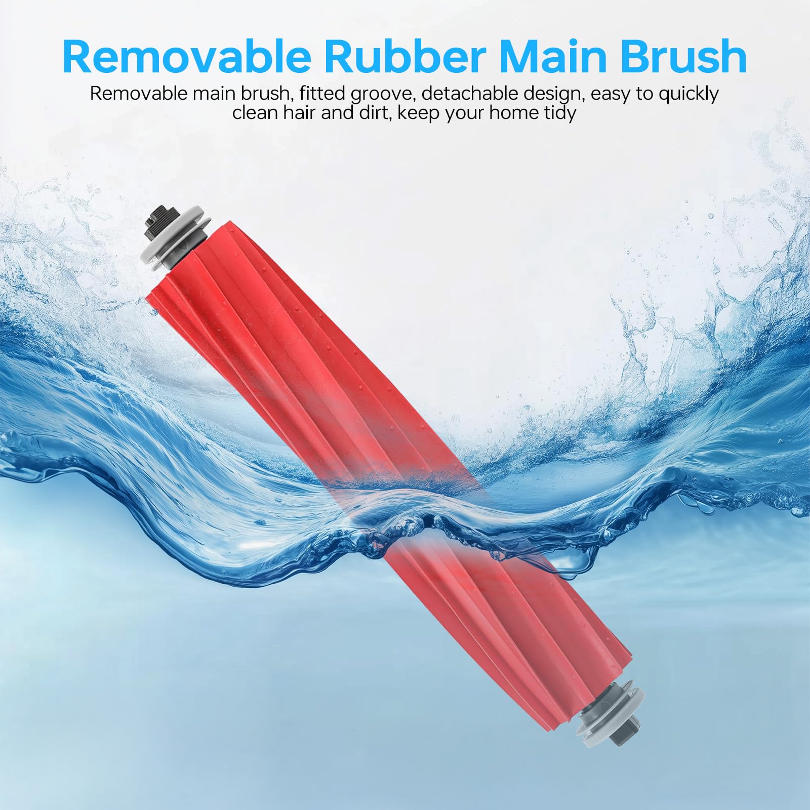 Asrhine Roborock Q Revo dust bag ready to seal dirt securely.