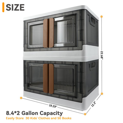 AssHMKIT foldable storage bin design for compact storage when not in use