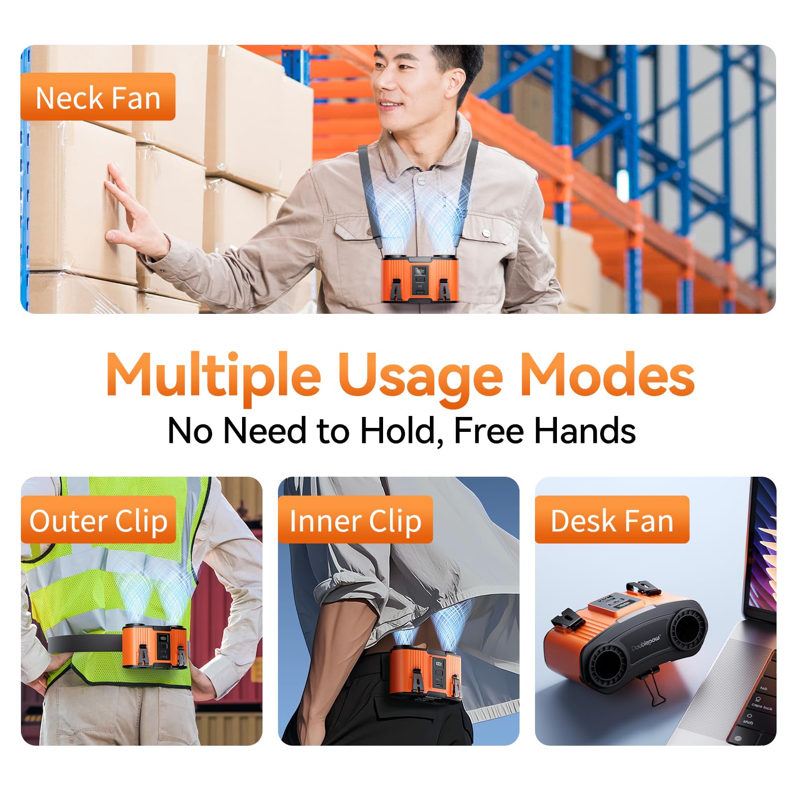 Astaowl Doublepow dependable clip for rugged environments.