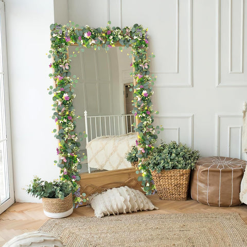 ASTNIC garland is easy to install for walls and arches.
