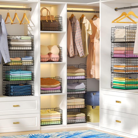 Astrorhine breathable metal mesh storage bin keeps contents visible.