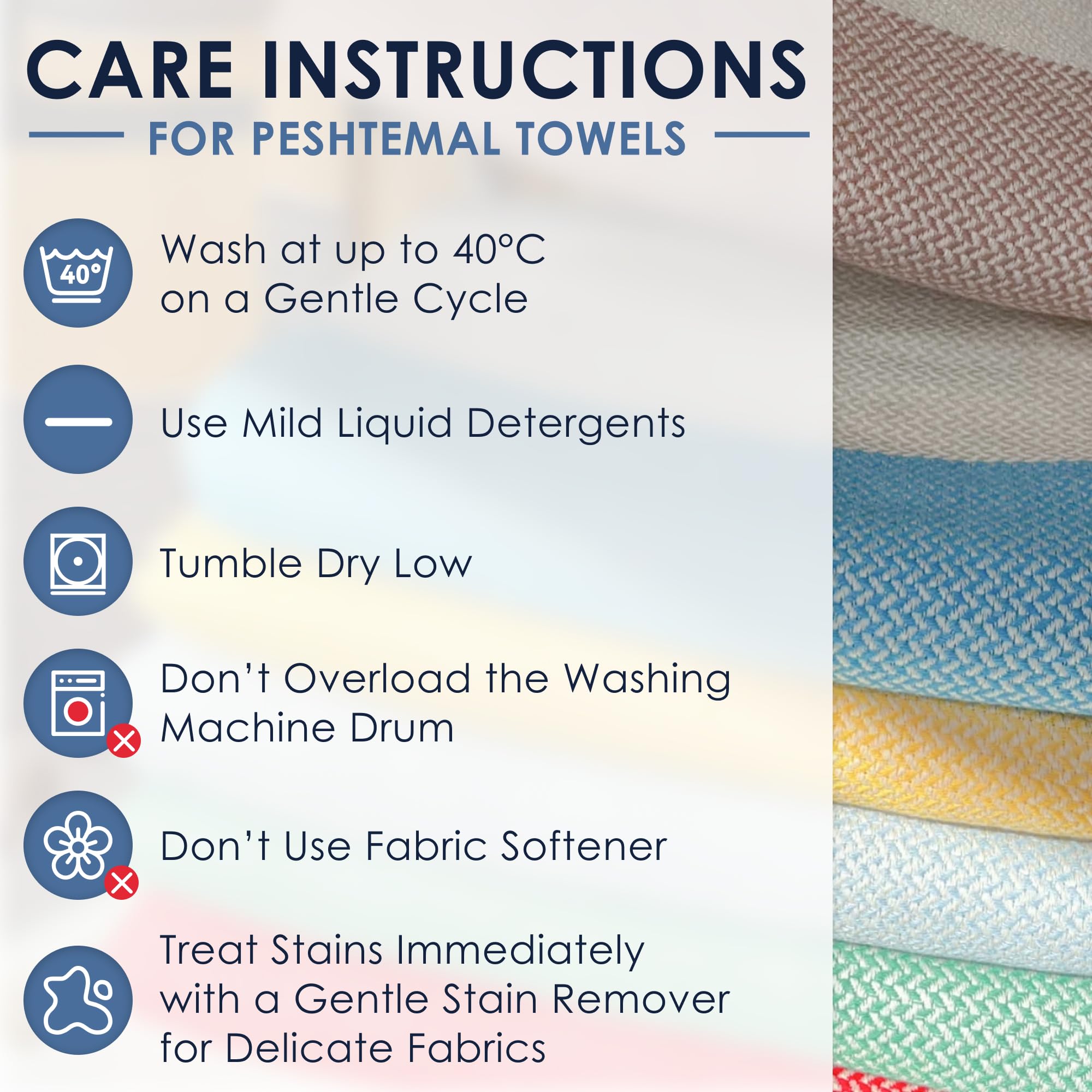 ATANI Beach Towel reinforced edges resist wear during use.