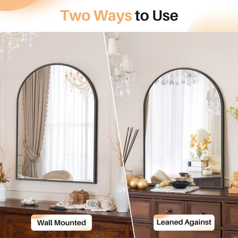 Atilioo tempered glass mirror provides safe, shatter-resistant performance in busy spaces.
