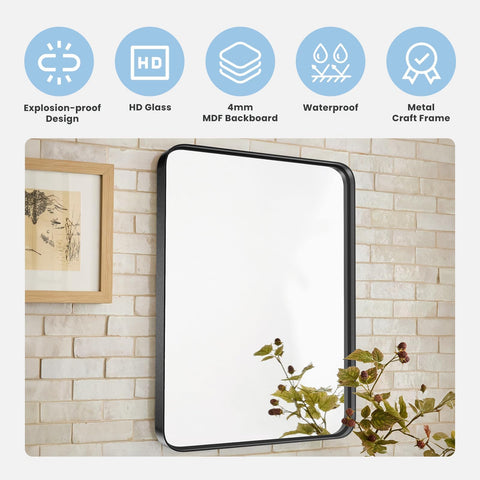 Atilioo anti-rust matte black aluminum frame maintains shine in humidity