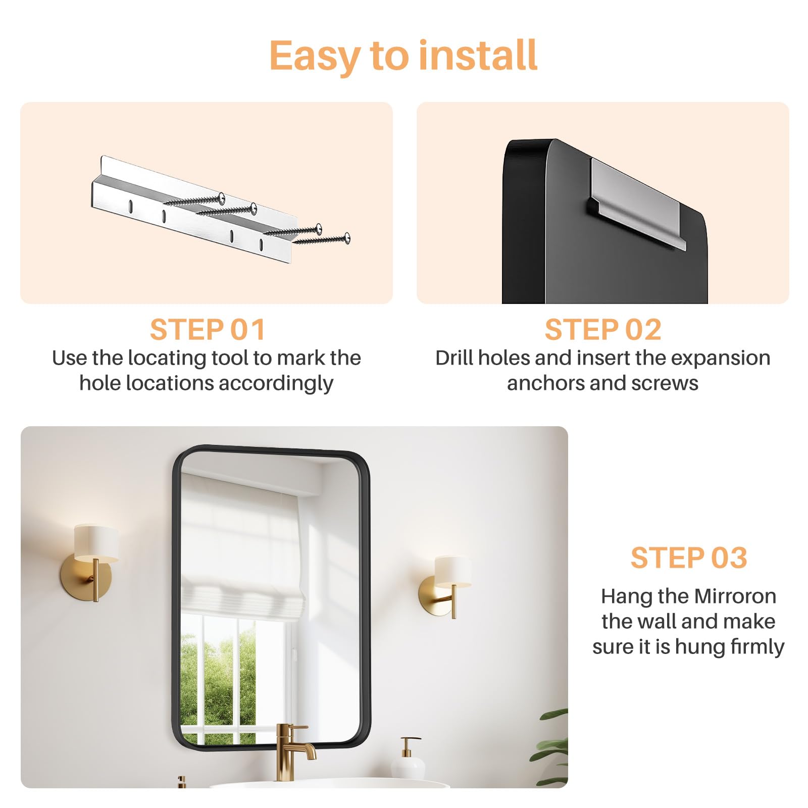 Atilioo packaging protects mirror during transit for peace of mind
