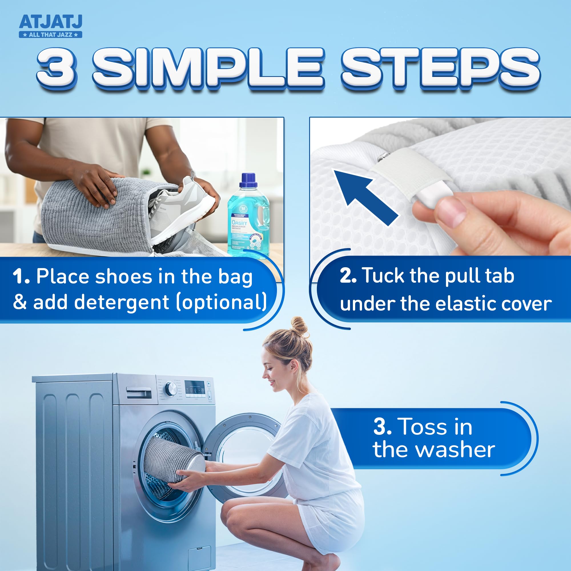 ATJATJ 2-pack size-fit shows dimensions for sneakers up to size 13