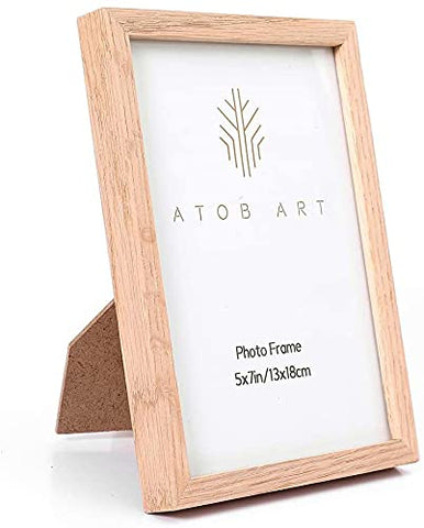 ATOBART six-pack gift-ready wooden frames for birthdays or holidays.