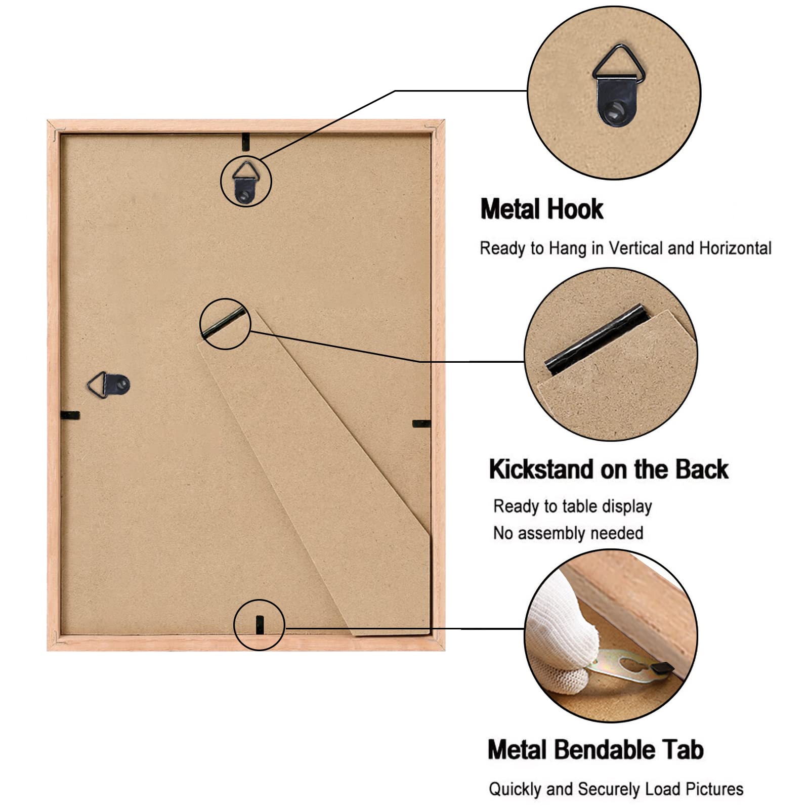 ATOBART high-definition glass protects photos from dust and moisture