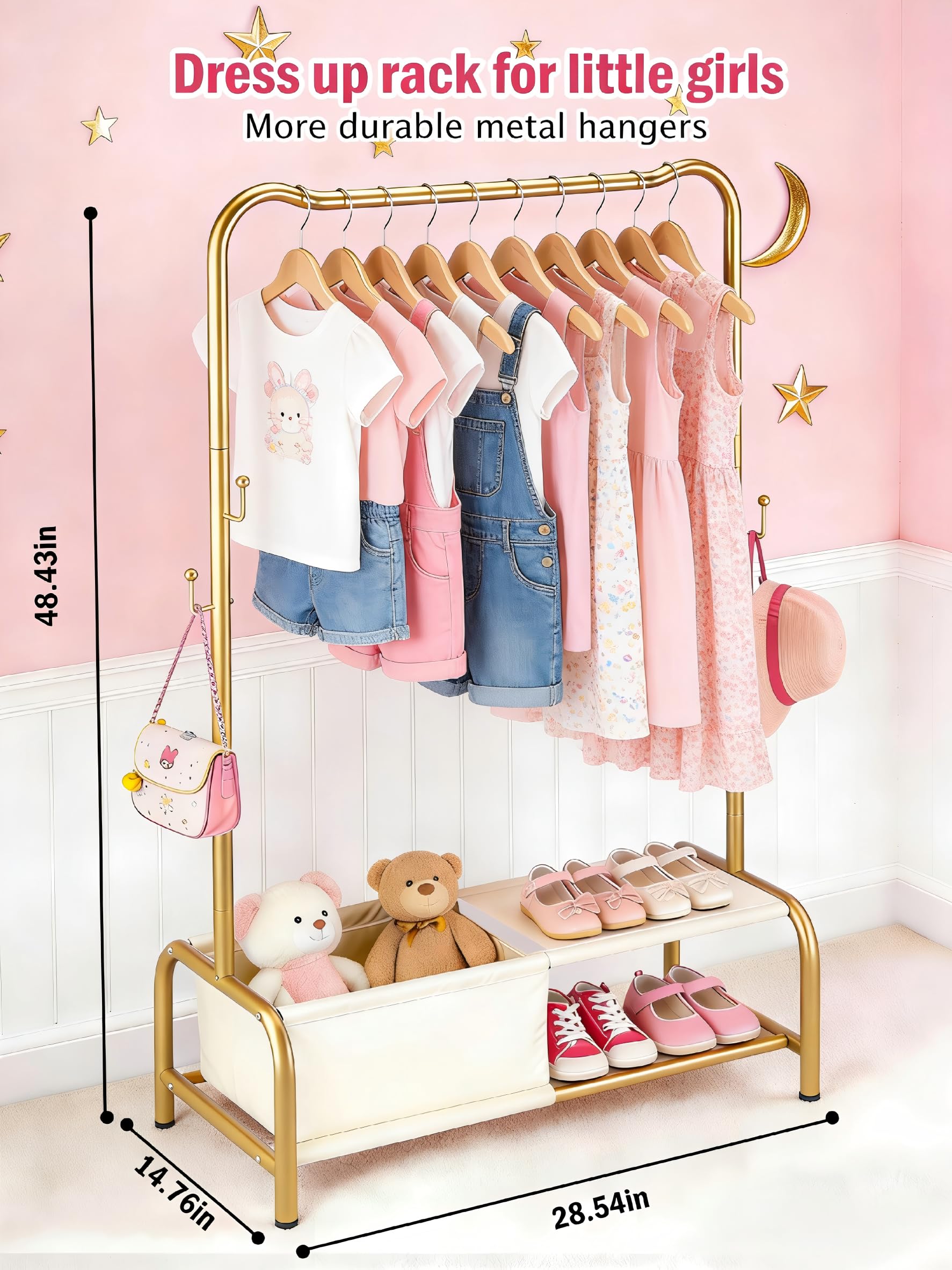 Atrastout organized kids room with compact footprint and secure finishing