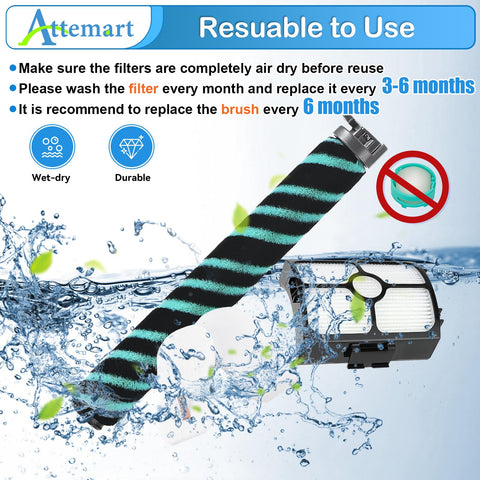 Attemart hz4000 cleaning brush included for maintenance