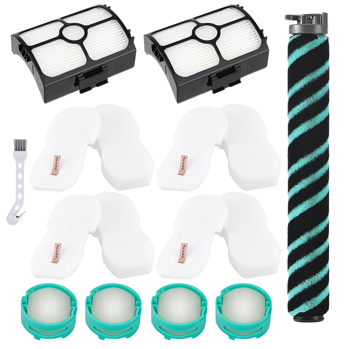 Attemart hz4002 roller brush for Shark, ideal for carpets and hard floors