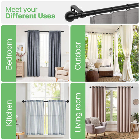 ATUHOLA durable metal construction resists sag and maintains line.