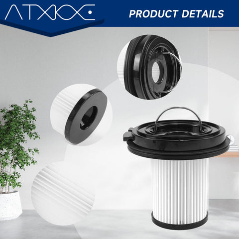ATXKXE 6Pack XR filter pleated HEPA media, captures dust and dander efficiently.