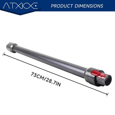 ATXKXE 28.3-inch alloy wand highlighting durable construction.