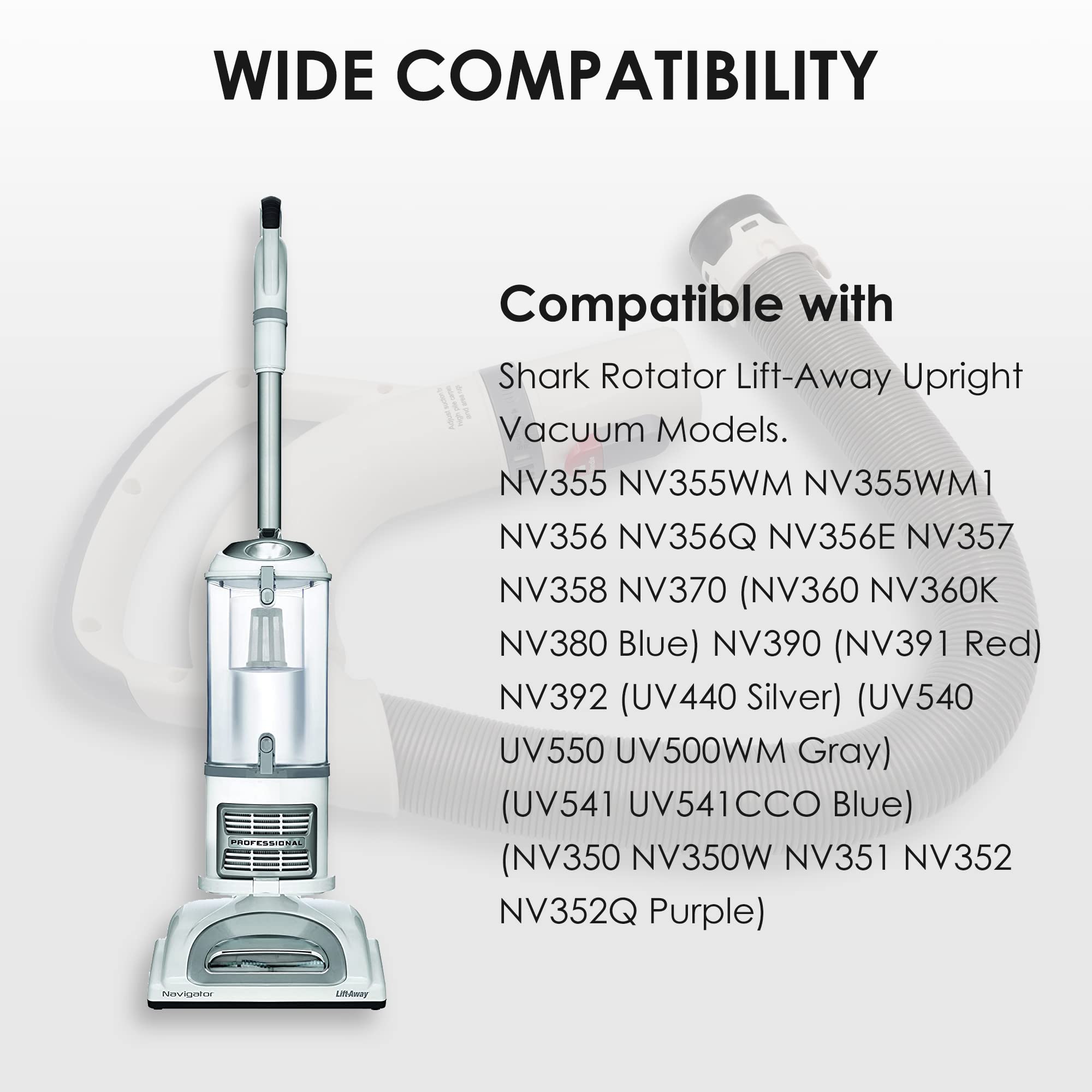 ATXKXE flexible hose wind direction facilitates versatile cleaning