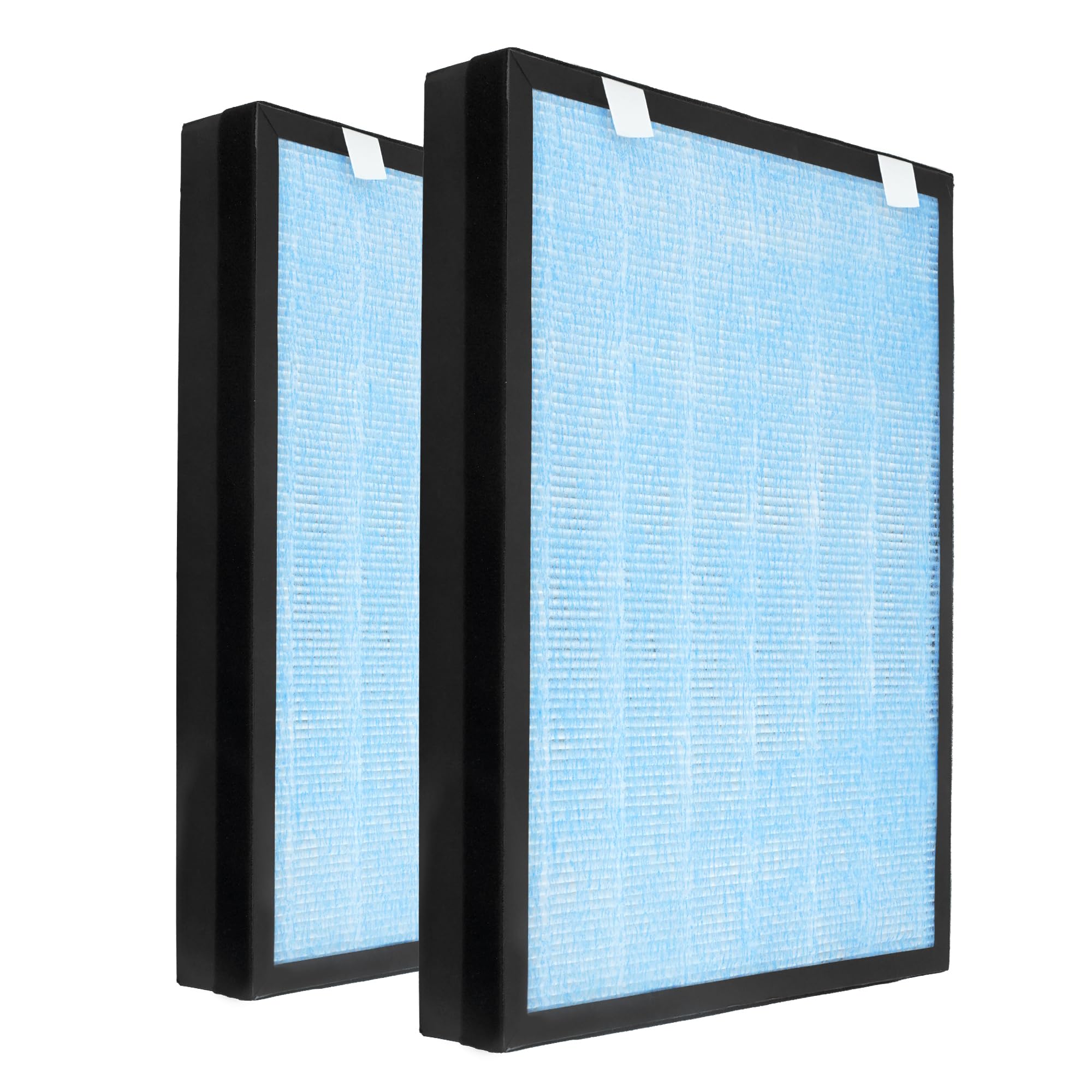 ATXKXE HSP002 replacement filter packaging shows 2-pack convenience for ongoing clean air.
