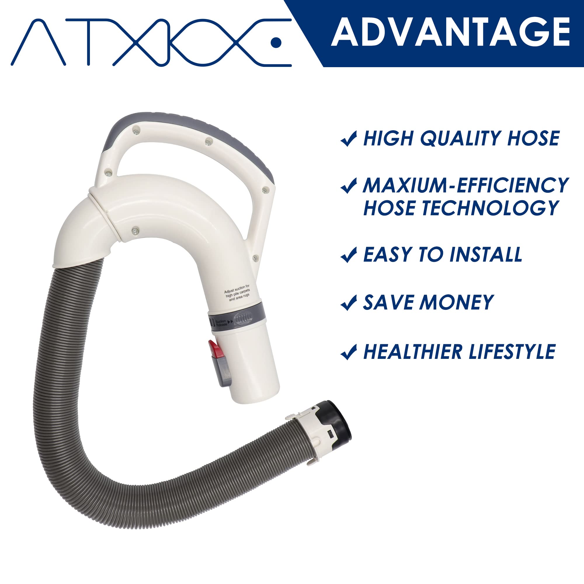 ATXKXE shark compatible hose for NV356E model clearly shown