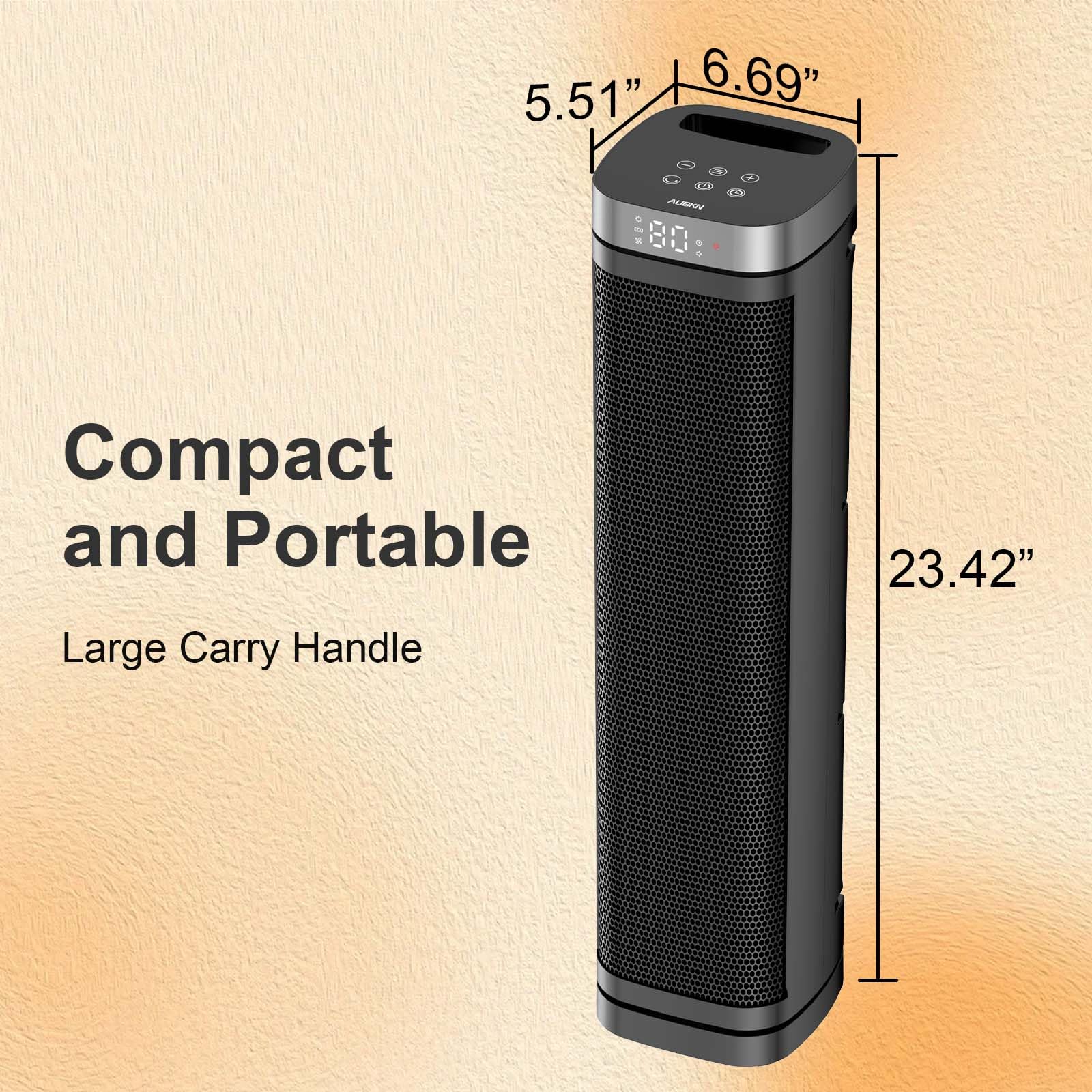 AUBKN safety design emphasizing tip-over and overheat protection